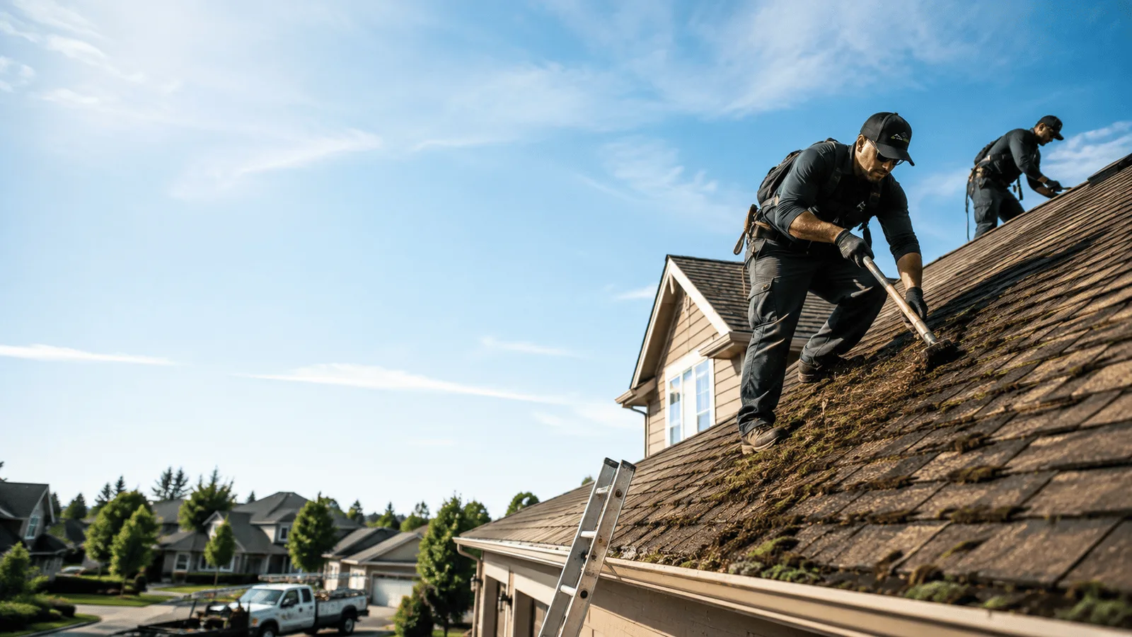 Roof Moss Removal in Windsor, IL near me